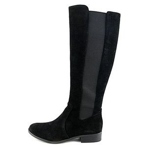 Jessica Simpson Ricel Riding Boots in black suede